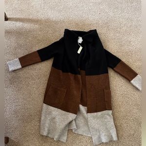 NWT Max Studio open cardigan - small